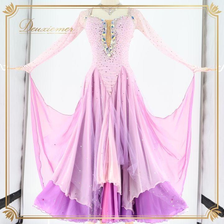 社交ダンス 衣装 チャコット Chacott スタンダードドレス ドレス