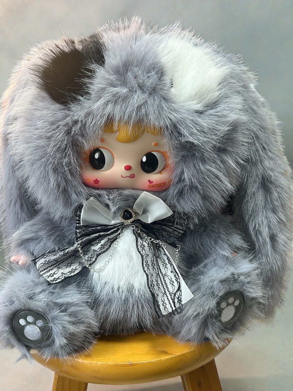 サミュエル samuel 800% グレーうさぎ - メルカリ