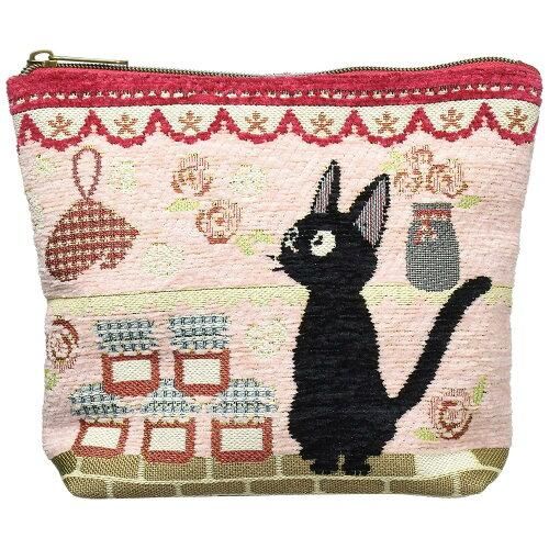 スタジオジブリ 魔女の宅急便 ジジ フラワーダイニング ポーチ 化粧ポーチ 小物入れ 入数 3