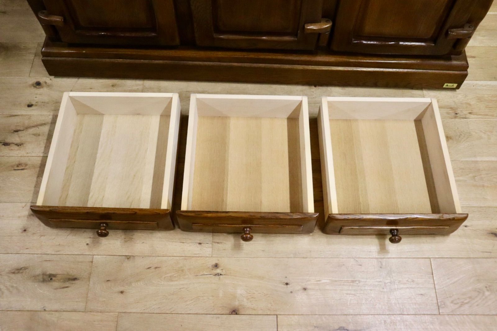 GMIS348○河本家具 / Molis 旭川家具 キャビネット サイドボード