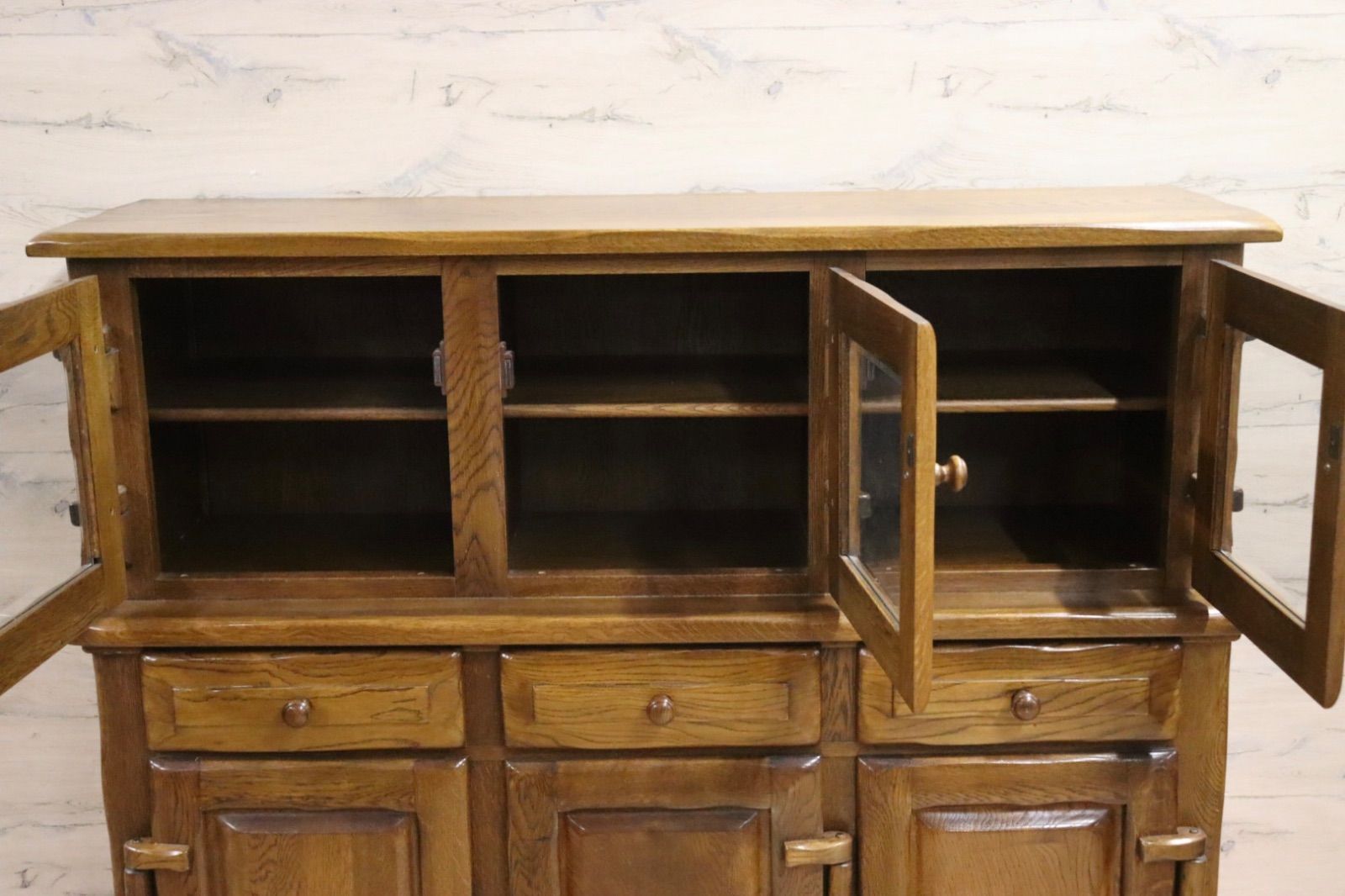 GMIS348○河本家具 / Molis 旭川家具 キャビネット サイドボード