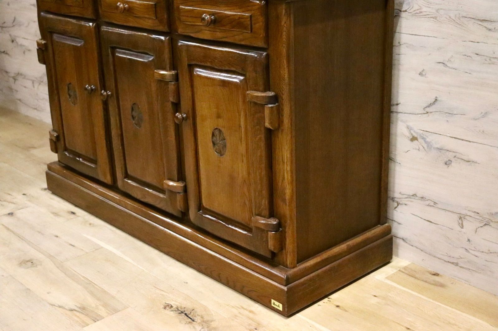 GMIS348○河本家具 / Molis 旭川家具 キャビネット サイドボード