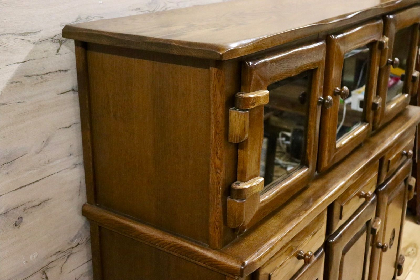 GMIS348○河本家具 / Molis 旭川家具 キャビネット サイドボード