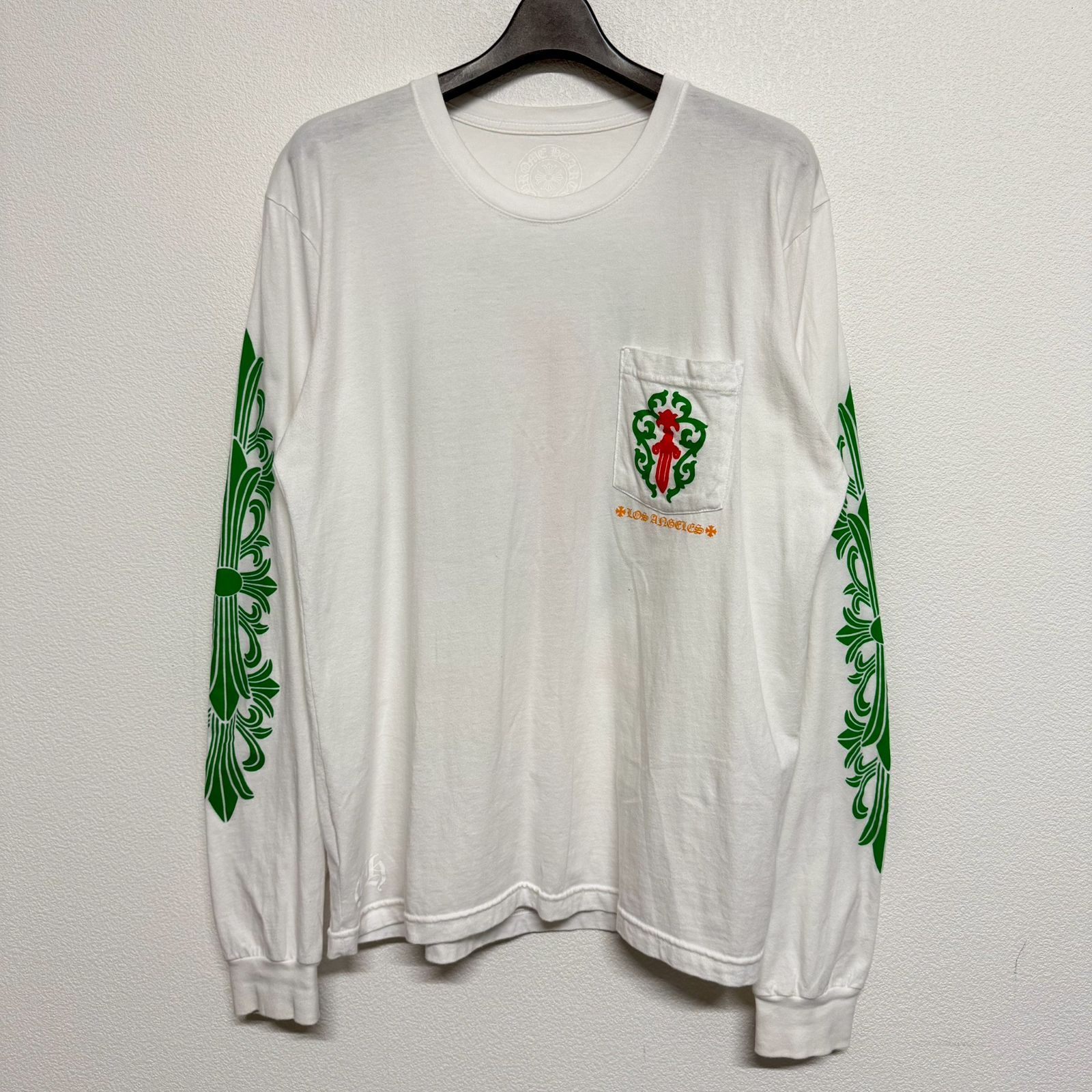 CHROME HEARTS クロムハーツ ロサンゼルス限定 ダガー 長袖 Tシャツ