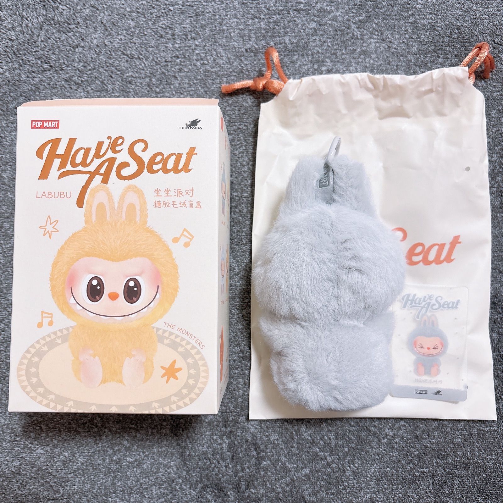 LABUBU Have A Seat HEHE ラブブ ハブアシート ヘヘ - メルカリ