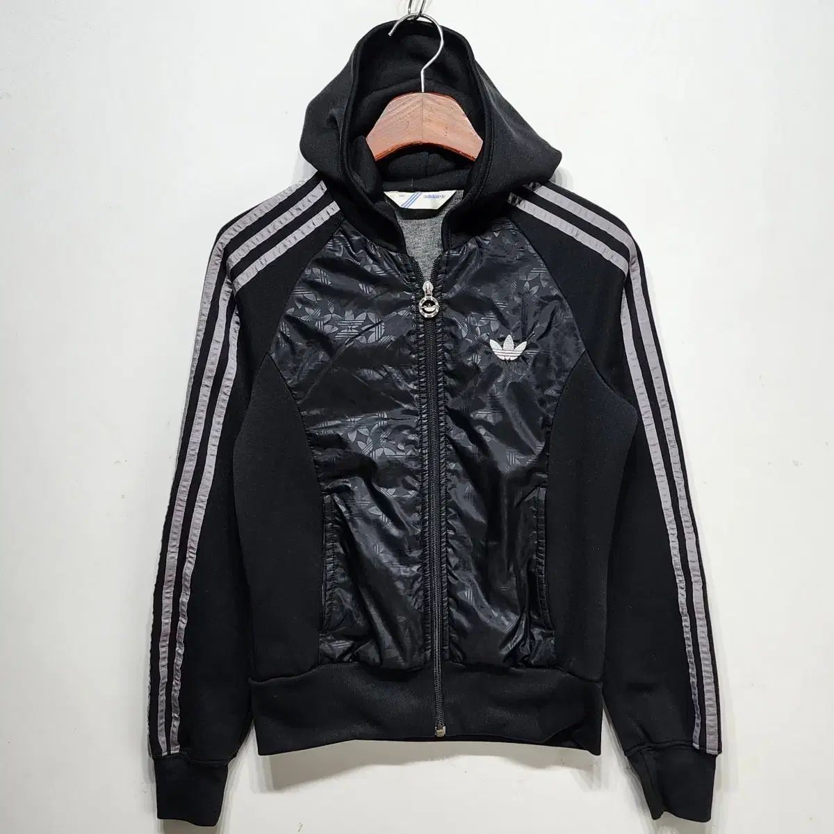 アディダス ADIDAS フードジャージ トレーナー トラックジャージジャケット ウィメンズM