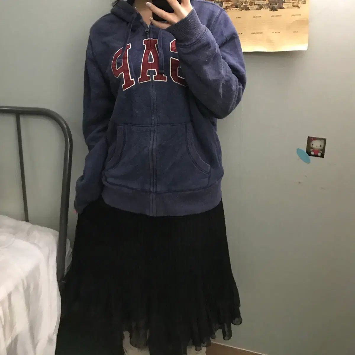 GAP ギャップ ポド シープスキン フード ジップアップ