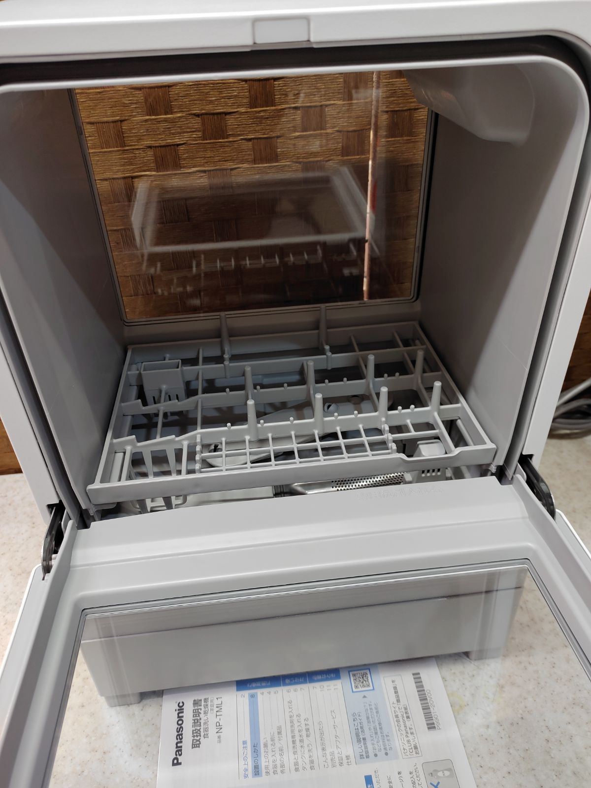 製 Panasonic 食器洗い乾燥機 NP TML 1 W
