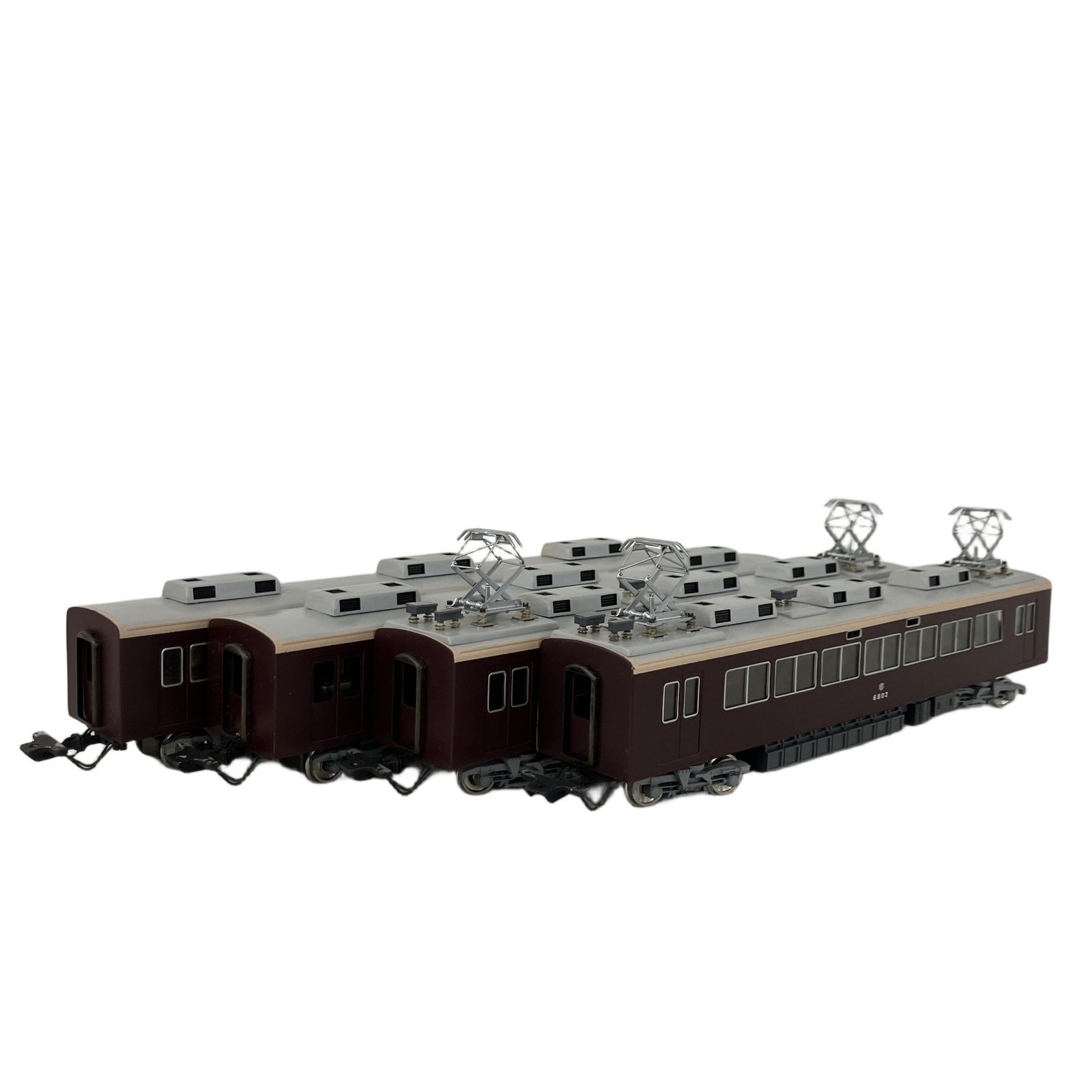 京都模型 阪急電鉄 6300系 6800 6900 4両セット 車輪固着 鉄道模型 HO