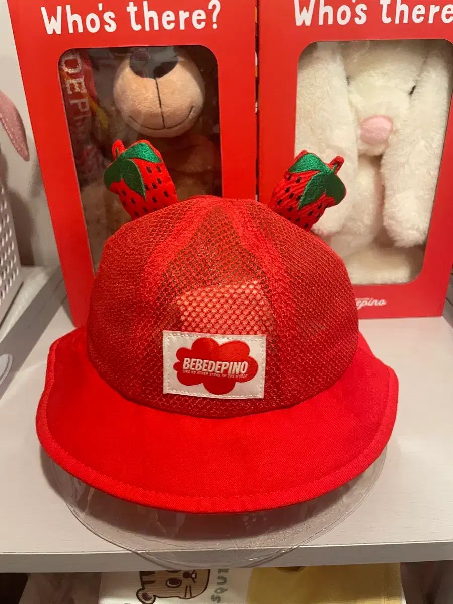  ベベデピノ いちご ベースボールキャップ その他 帽子