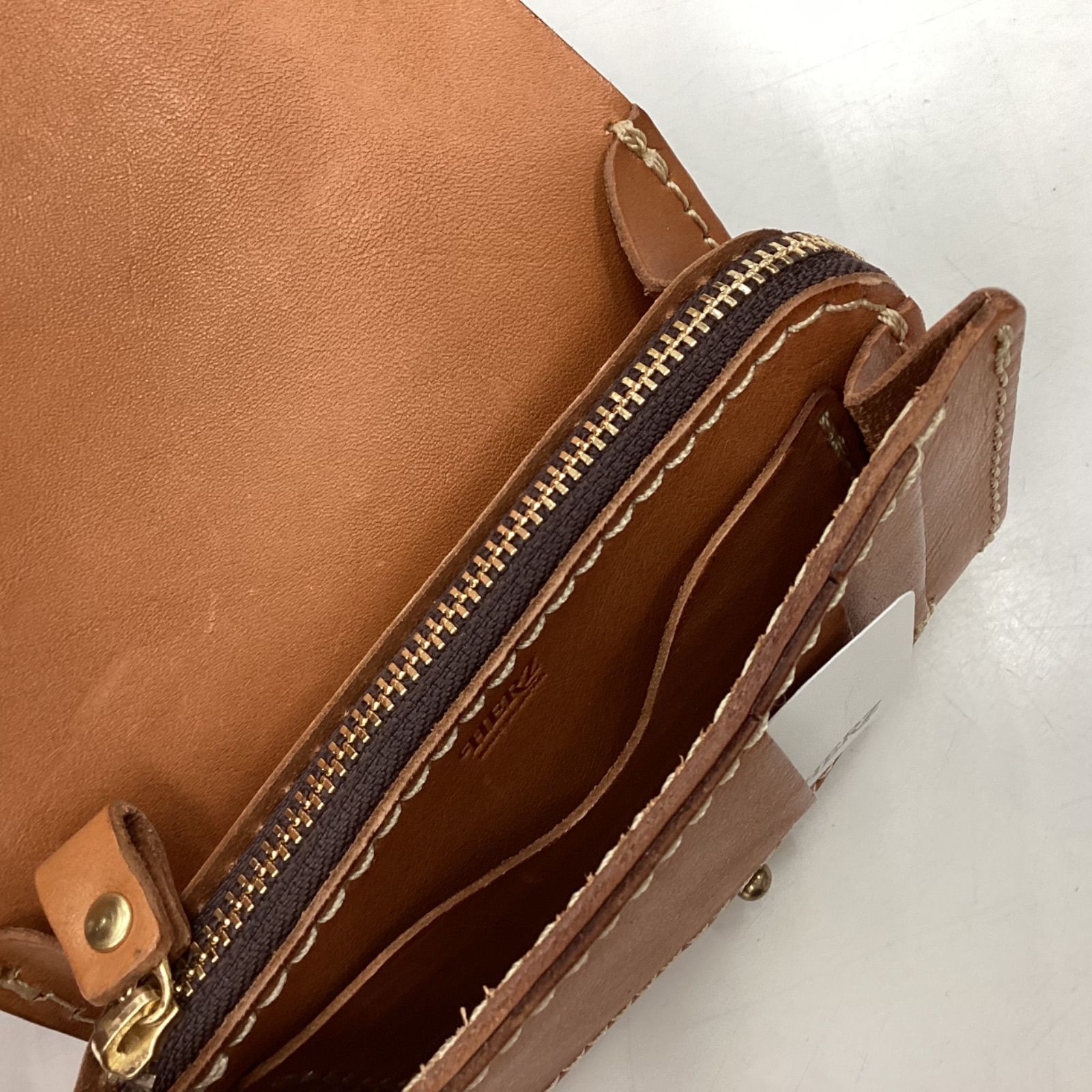 販売済み 41MS0072 新品 ヘルツ HERZ 牛革財布 おめかしウォレット 手