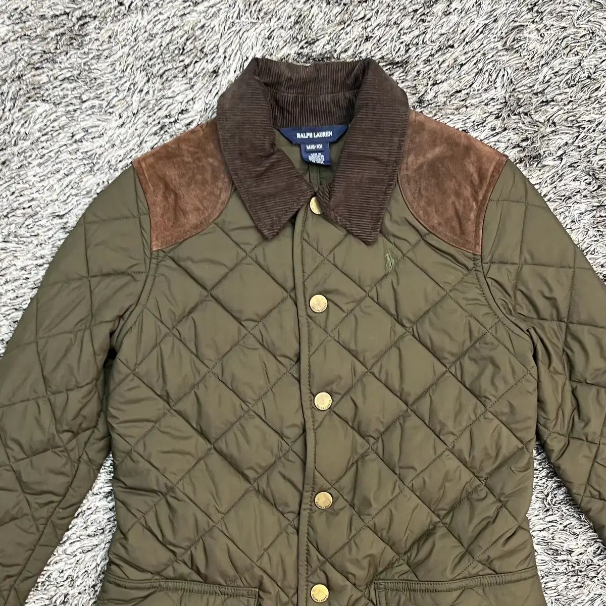 ポロラルフローレン ジュニア 軽量ダウン M 8-10