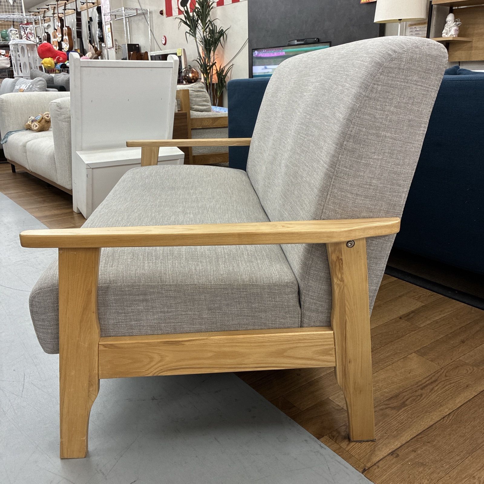 ファブリック2Pソファ