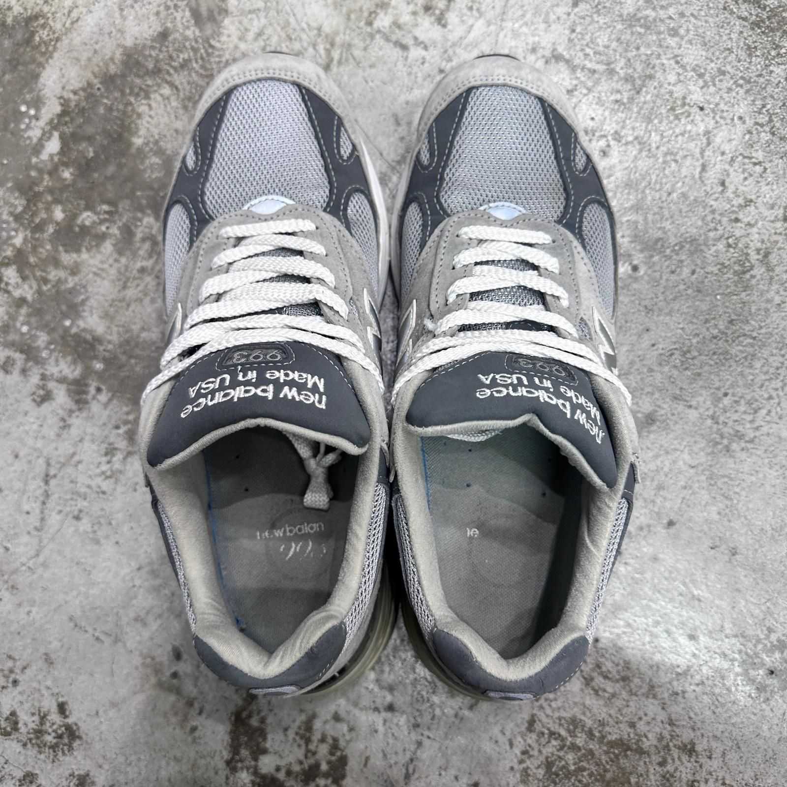 参考上代38500円 NEW BALANCE 993 ローカットスニーカー シューズ 