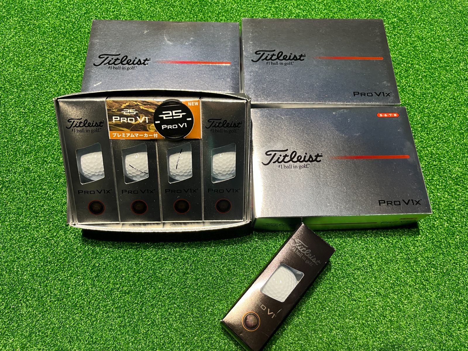 在庫処分 ♥ Titleist PROV 1 X 1スリーブ