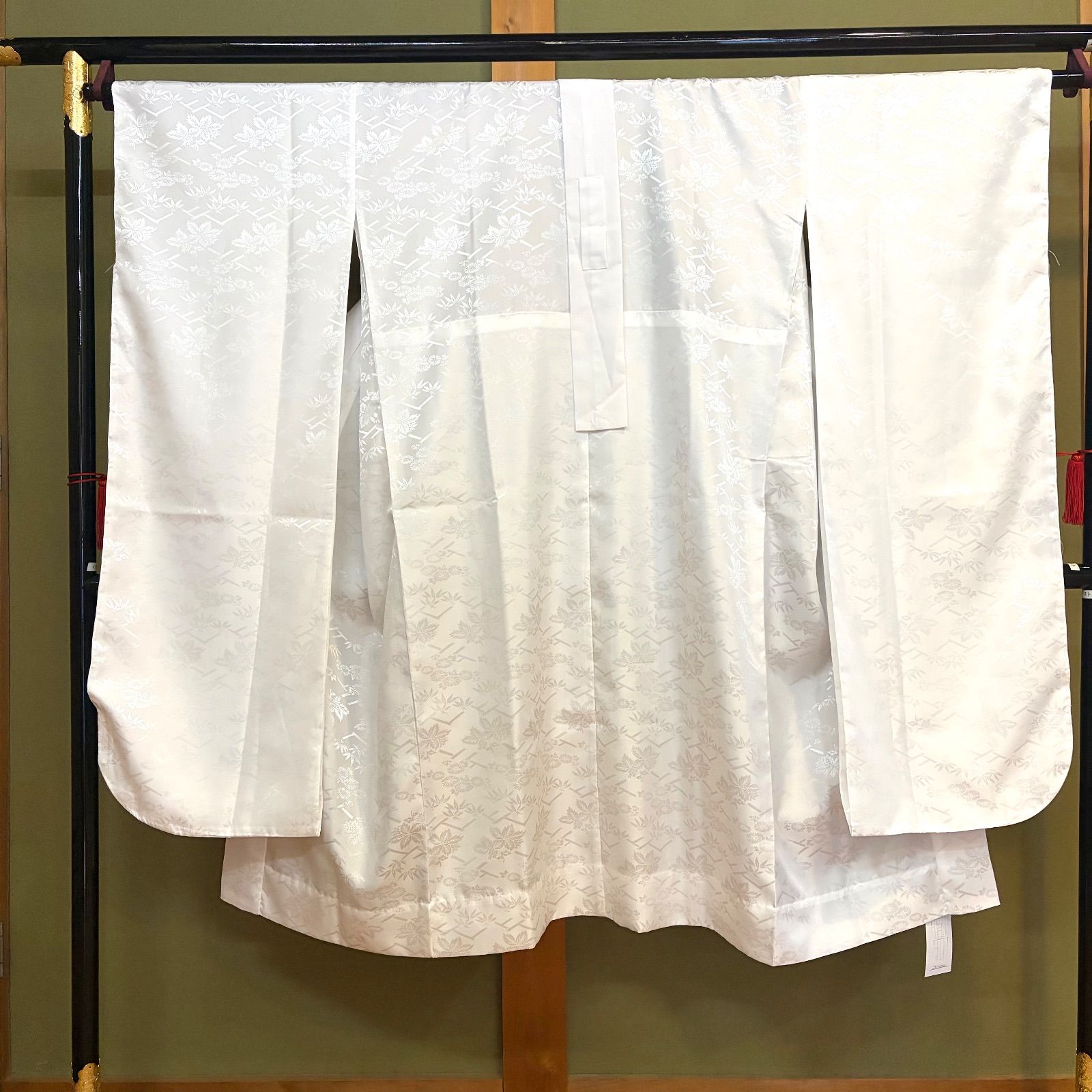  H 054 振袖用長襦袢 洗える長襦袢 洗える着物 ポリエステル 白 長襦袢 長襦袢 半襦袢