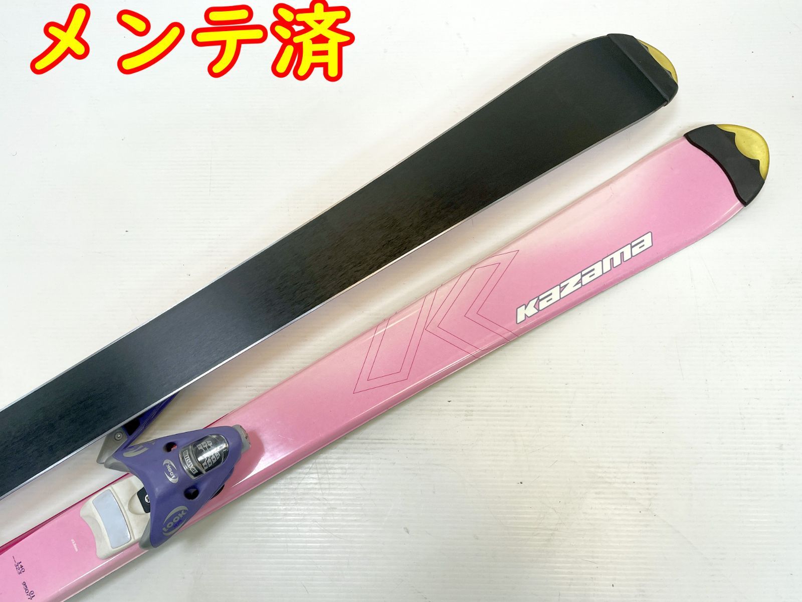 ◇ スキー KAZAMA WINTERHIGH 140 cm + LOOK XR カービングスキー