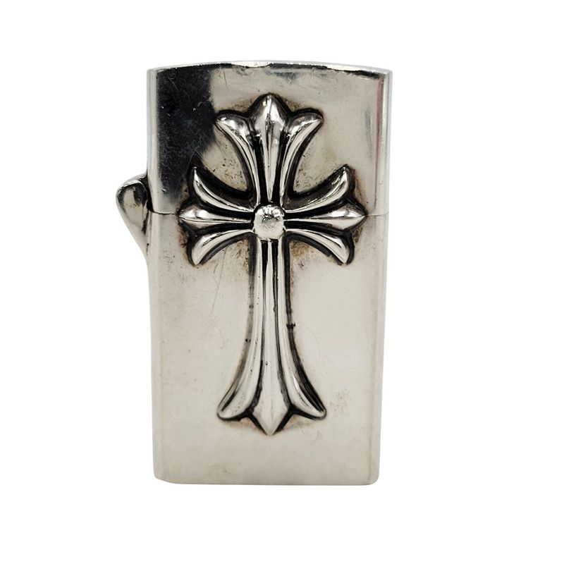 品 CHROME HEARTS クロムハーツ ZIPPO ジッポー タイニーダブルクロス スリムV 2 ライター 190 251214 as 03 izu