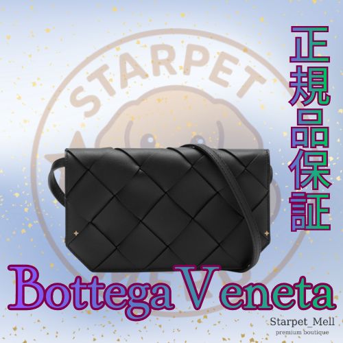 BottegaVeneta ボッテガヴェネタ ブラック ディアゴ スマートフォンケース
