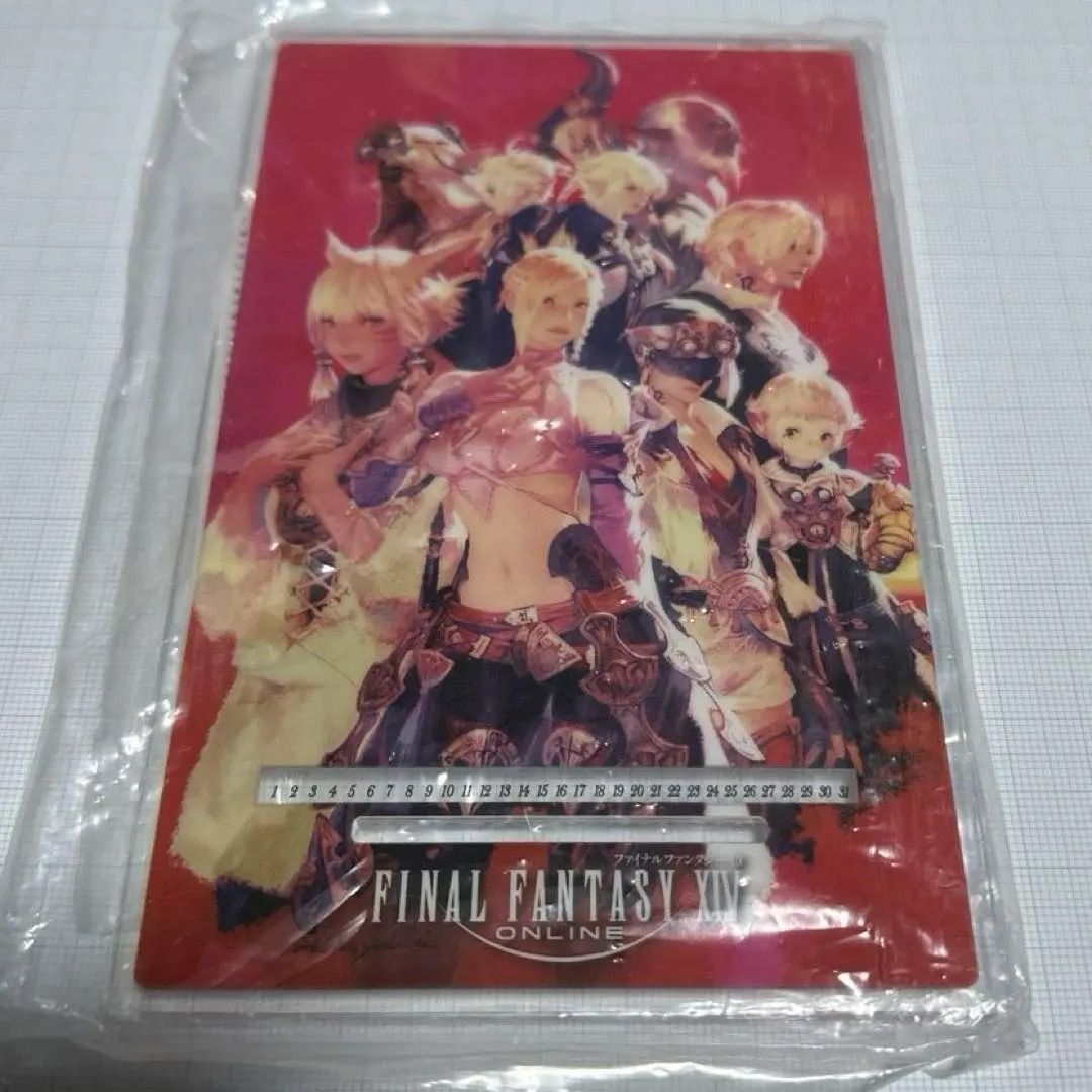 FF14 アクリルカレンダー FF14 アクリルスタンド カレンダー - メルカリ