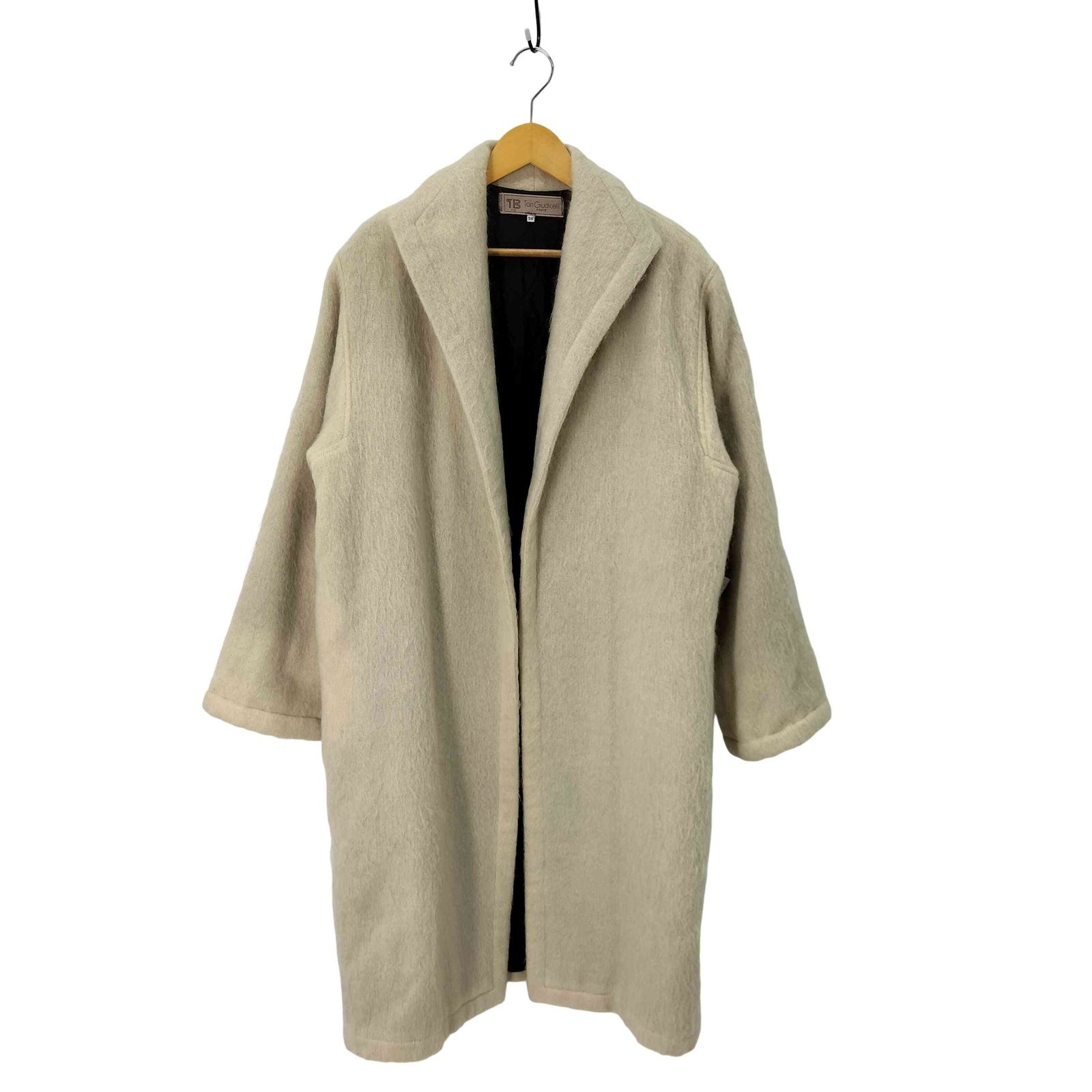 USED古着(ユーズドフルギ) T13 Tan Guidicelli フランス製 ウール100 裏地キルティング スタンドカラー コート レディース FR：36 【中古】【ブランド古着バズストア】 ユーズドフルギ USED古着 T13 Tan Guidicelli フランス製 ウール100