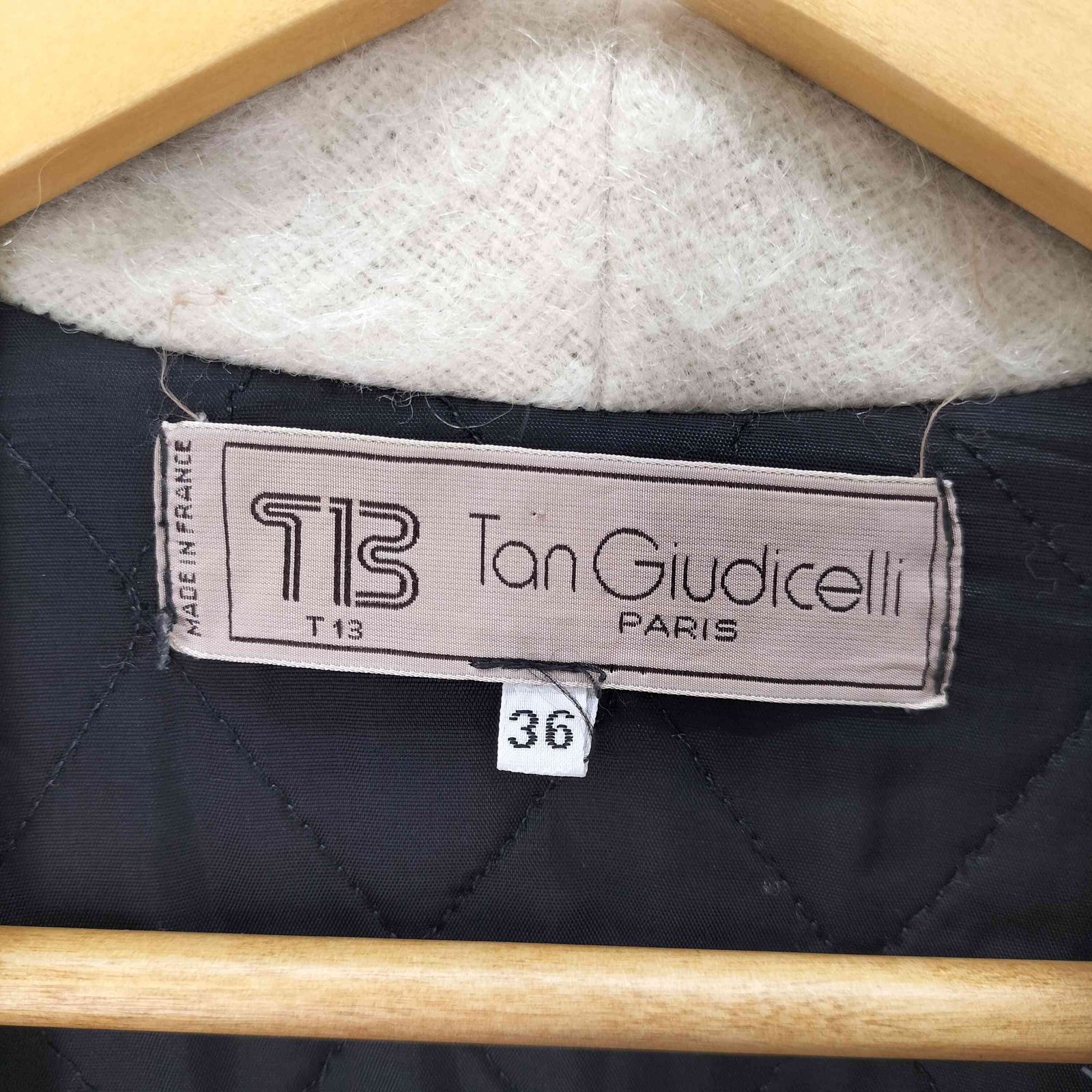 ユーズドフルギ USED古着 T13 Tan Guidicelli フランス製 ウール100
