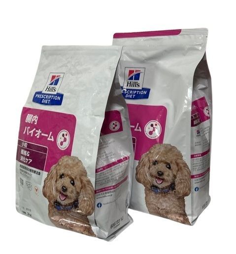 新品・未開封】Hill's ヒルズ療法食ドッグフード 腸内バイオーム3kg×2