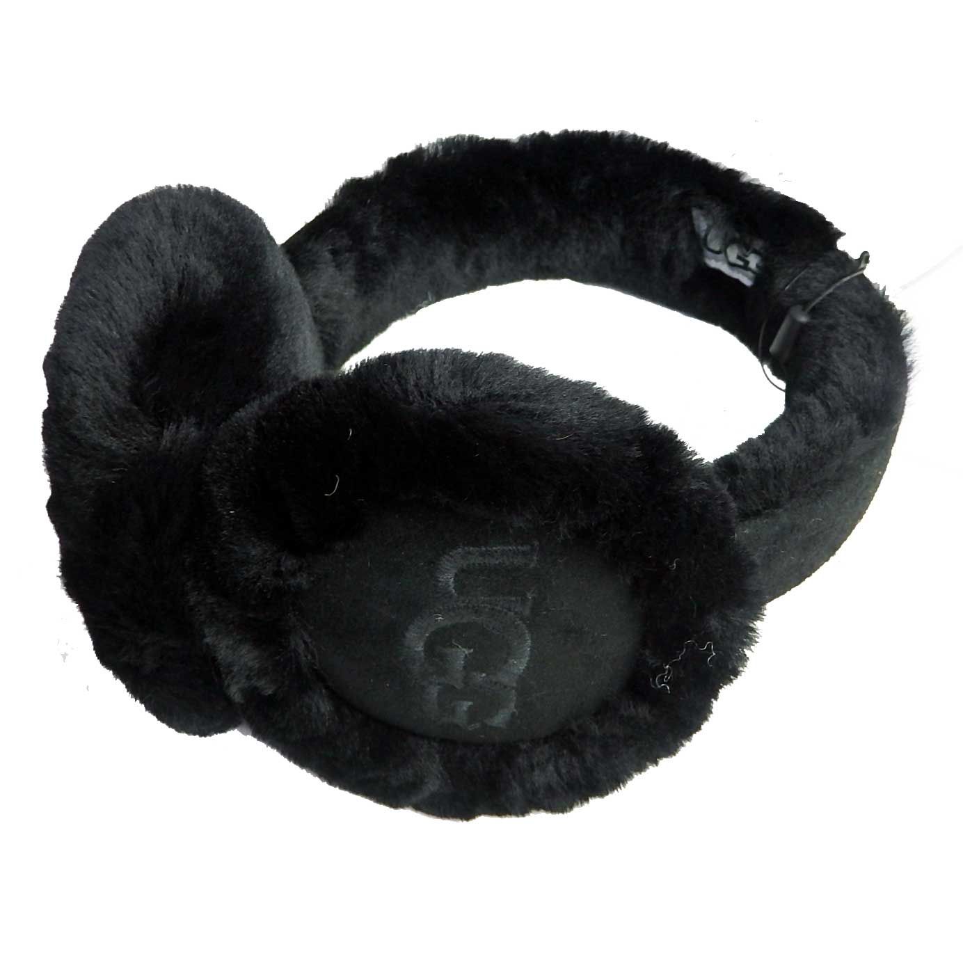 送料込み UGG アグ Women イヤーマフ シープスキン WITH EMBROIDERY