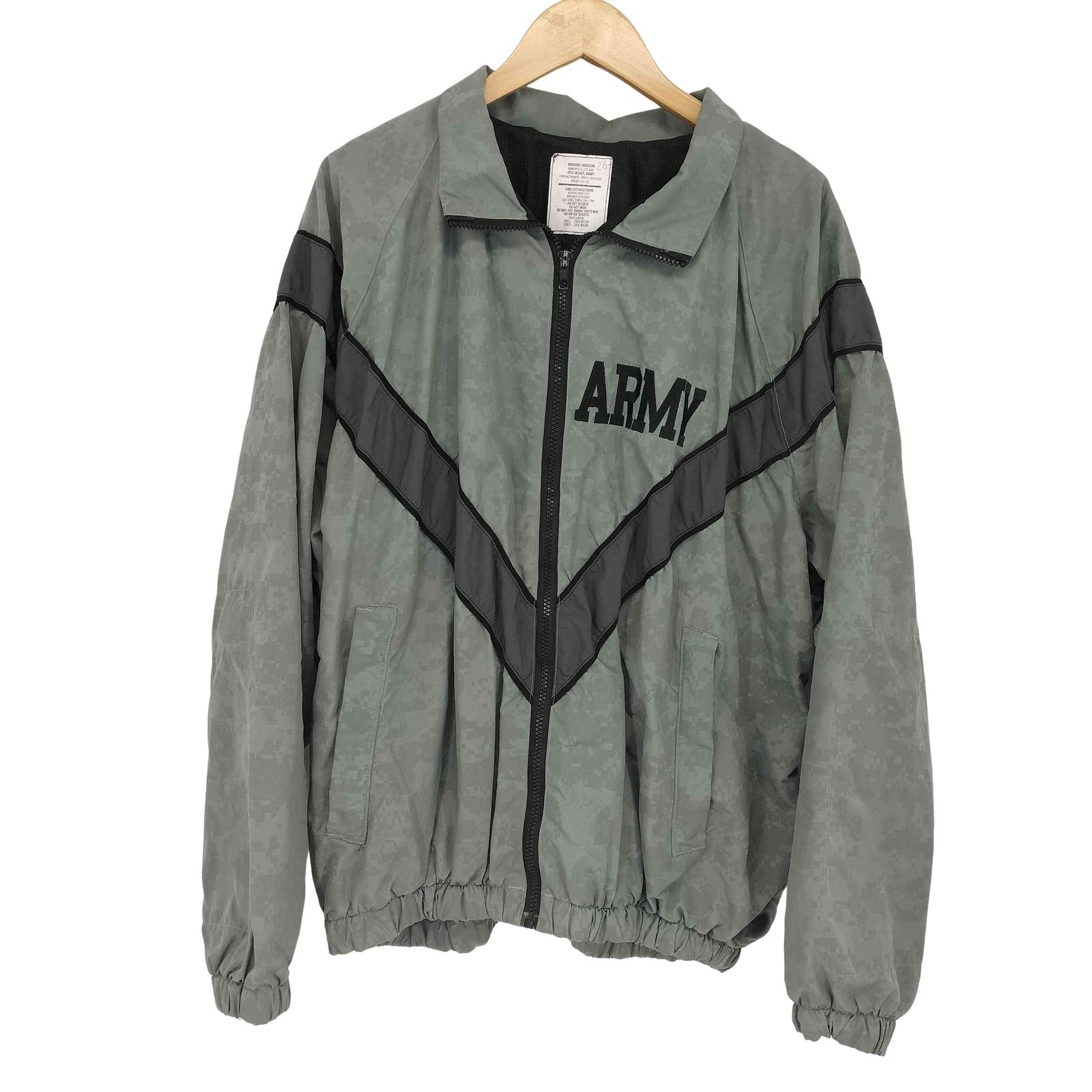 U.S. ARMY(ユーエスアーミー) IPFU JACKET フィットネスジャケット メンズ  medium regular【中古】【ブランド古着バズストア】 ユーエスアーミー U.S. ARMY IPFU JACKET フィットネスジャケット