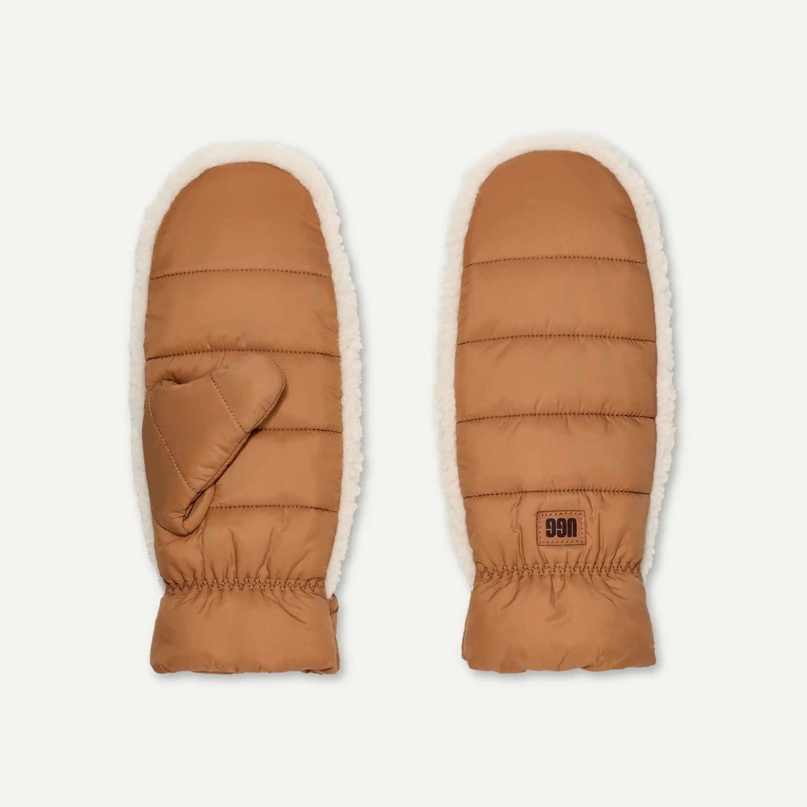 み UGG アグ Women s AW fluff Mitten ふわふわミトン 101019 チェスナット