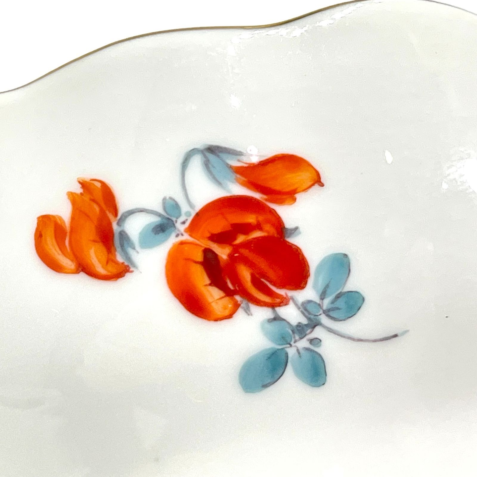 マイセン ベーシックフラワー 2つ花 スイセン 兼用カップ＆ソーサー