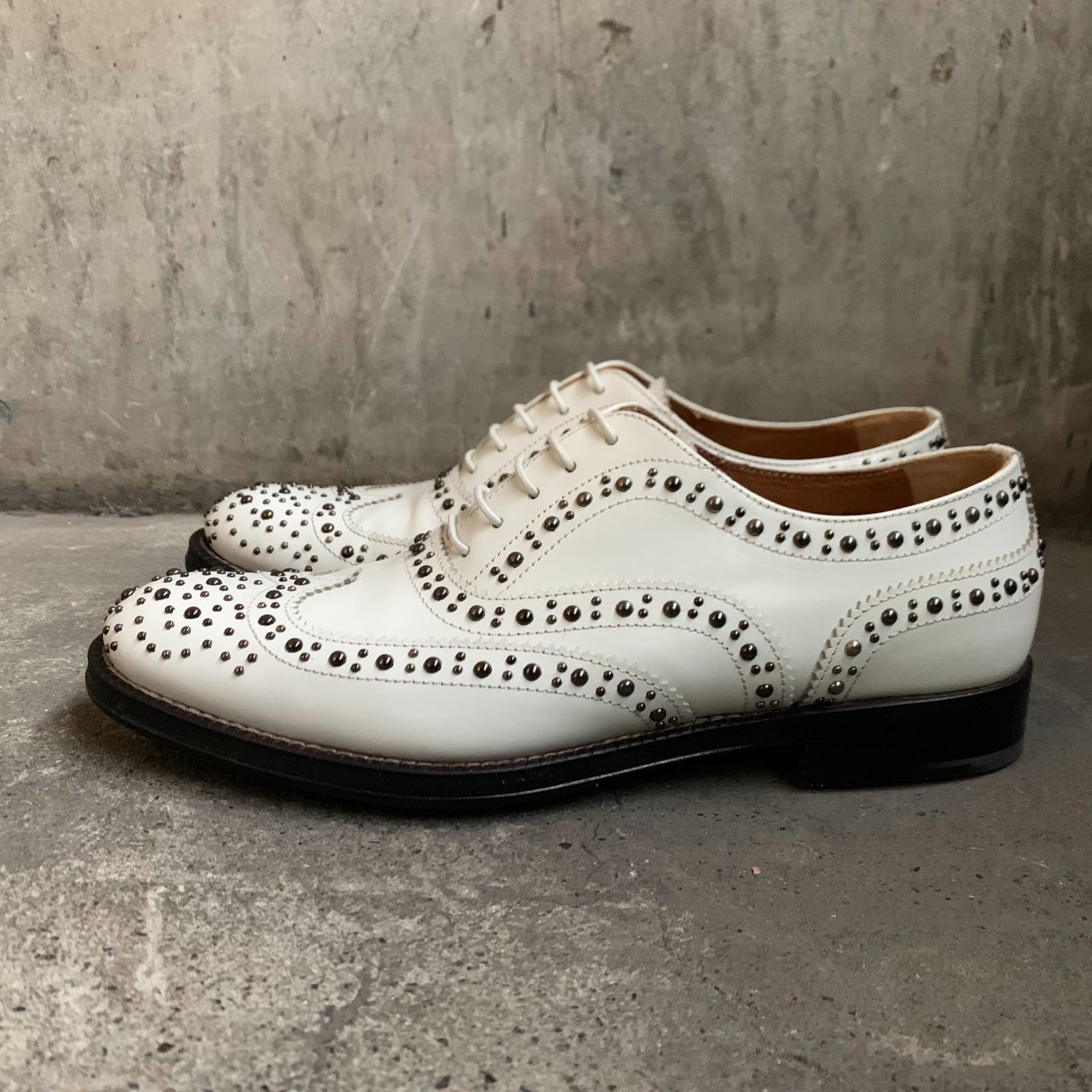 Church's BURWOOD MET2 イタリア製 ホワイト 37 チャーチ Church's BURWOOD MET2 イタリア製 ホワイト 37 チャーチ
