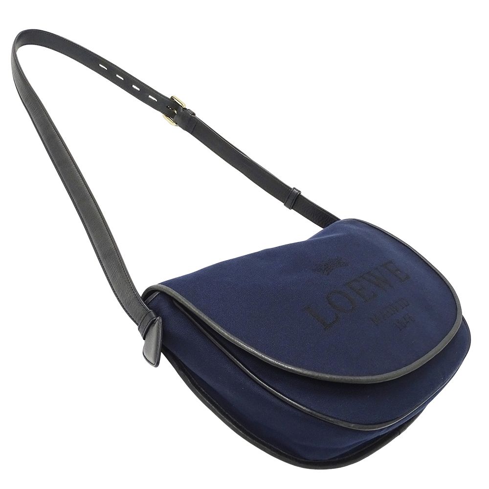 新品未使用　LOEWE ネイビー ショルダーバッグ ロエベ LOEWE バッグ レディース ブランド ショルダーバッグ