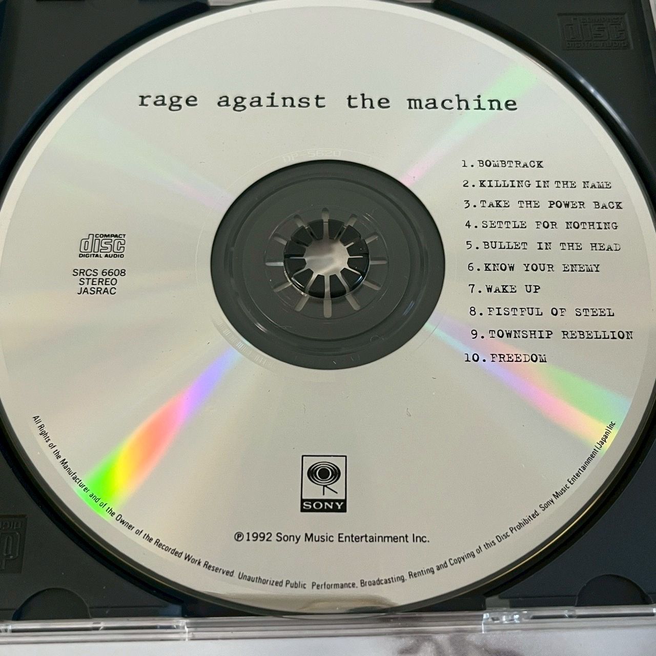 レイジアゲインストザマシーン RAGE AGAINST THE MACHINE 1st アルバム
