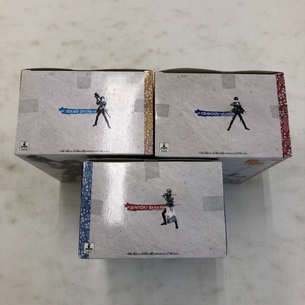 銀魂 コレクション 2種 02w21449 銀魂 DXフィギュア 3点セット 坂田銀時/土方十四郎/沖田総悟