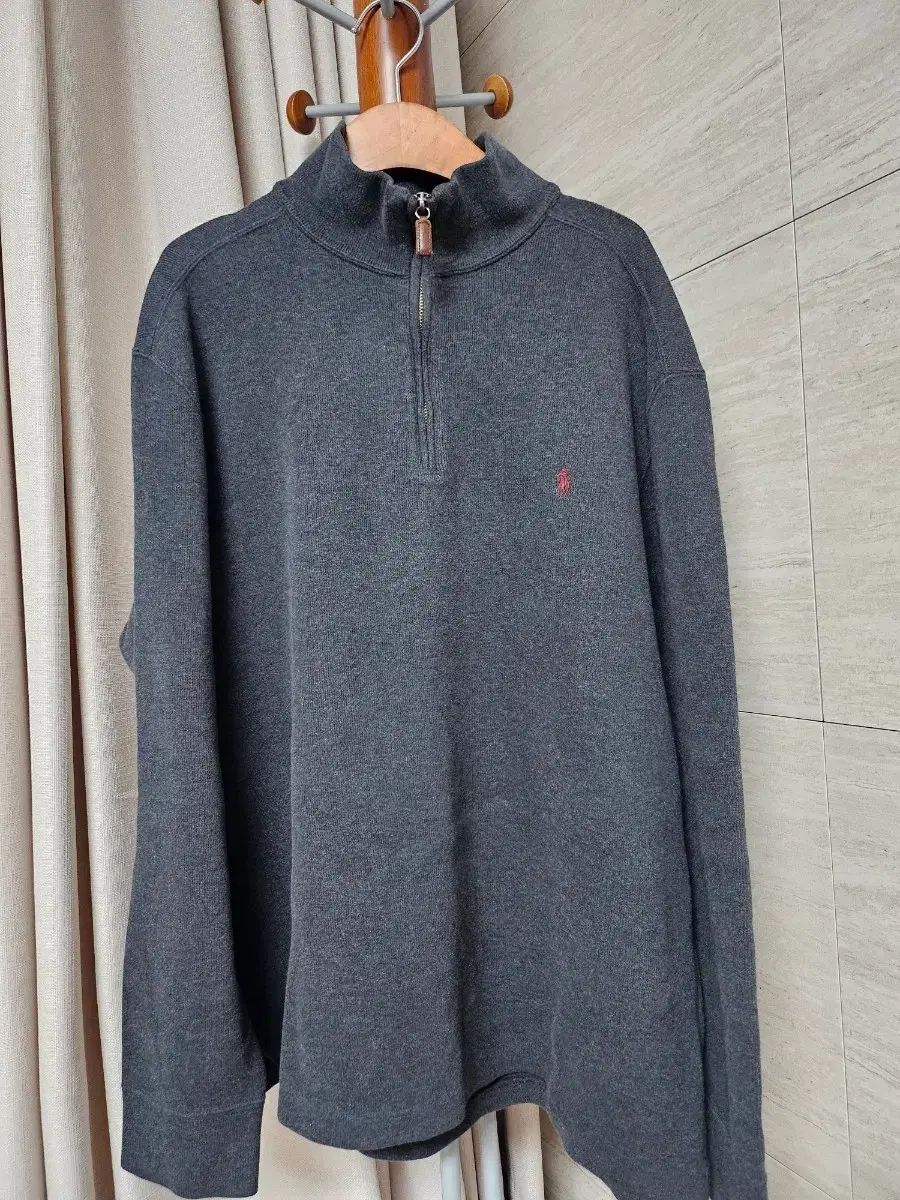 ポロラルフローレン ハーフネック ニット チャコール