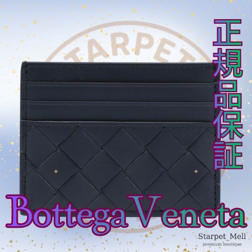 BottegaVeneta ボッテガヴェネタ カードホルダー アビス サイプレス イントレチャート
