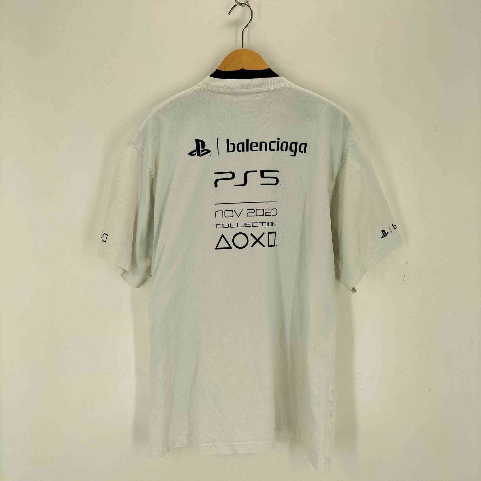 バレンシアガ BALENCIAGA ロゴプリントオーバーサイズTシャツ メンズ 
