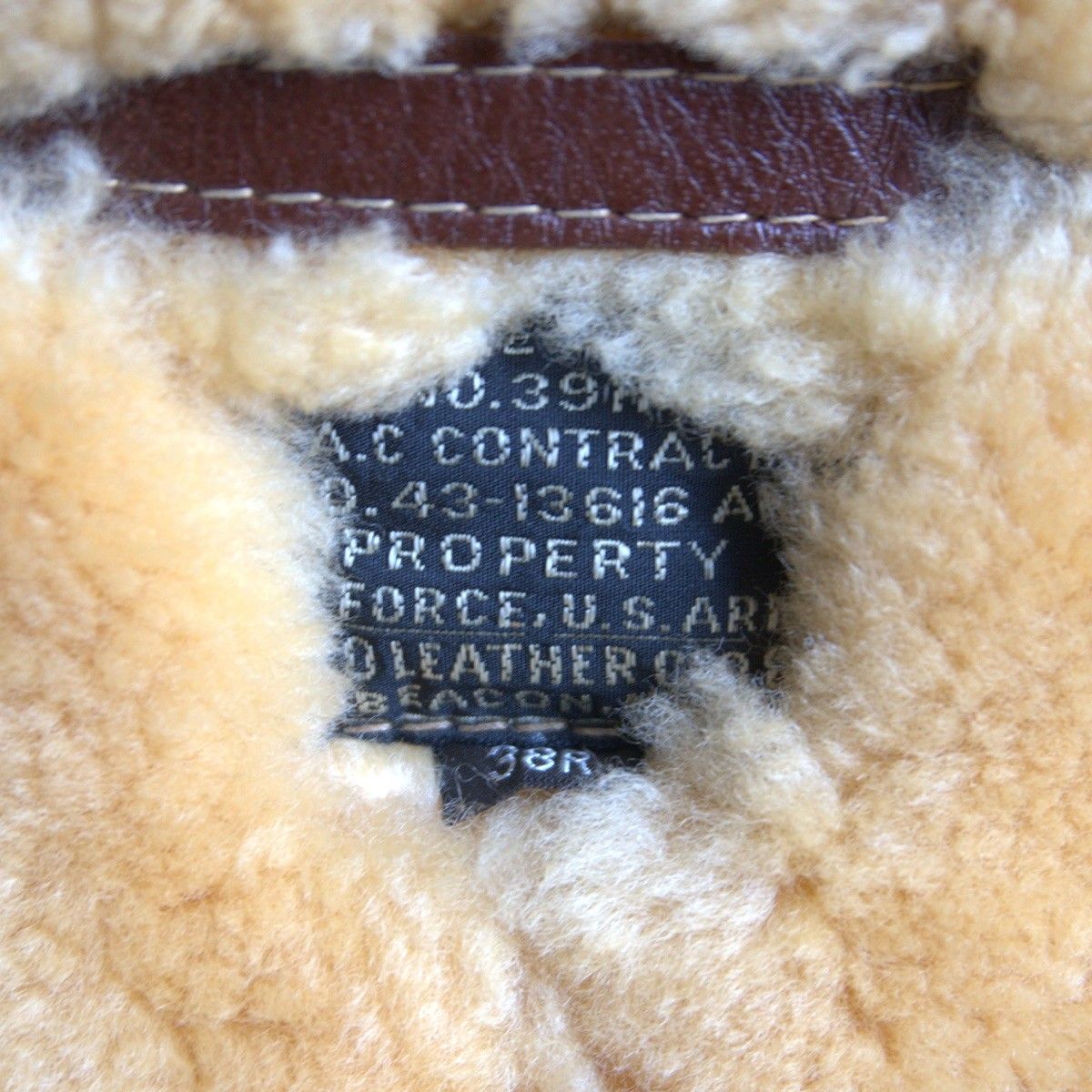 実名復刻】THE FEW【AERO LEATHER Type B-6 フライトジャケット】38R