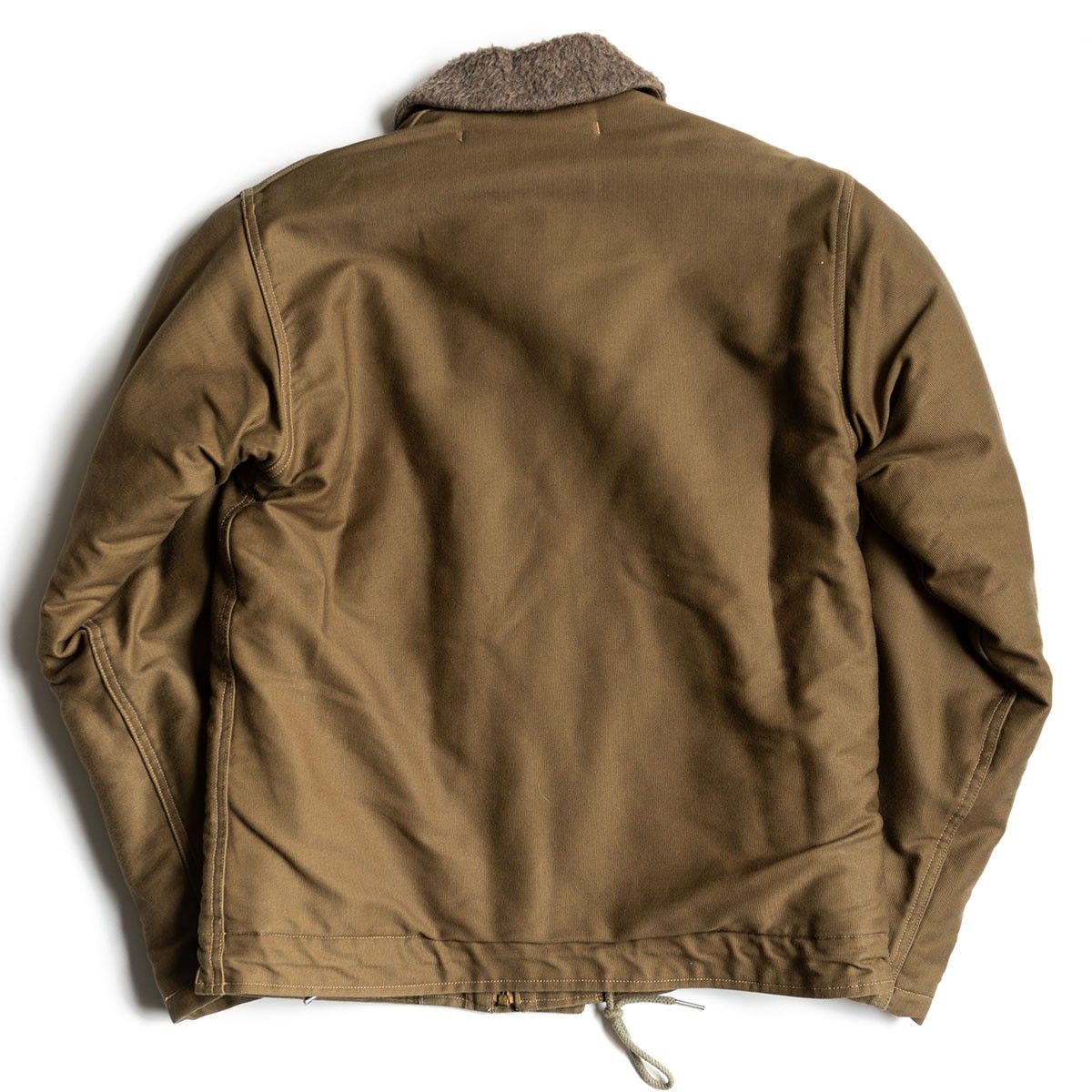 美品】BUZZ RICKSON'S【N-1 デッキジャケット】S オリーブ ジャケット