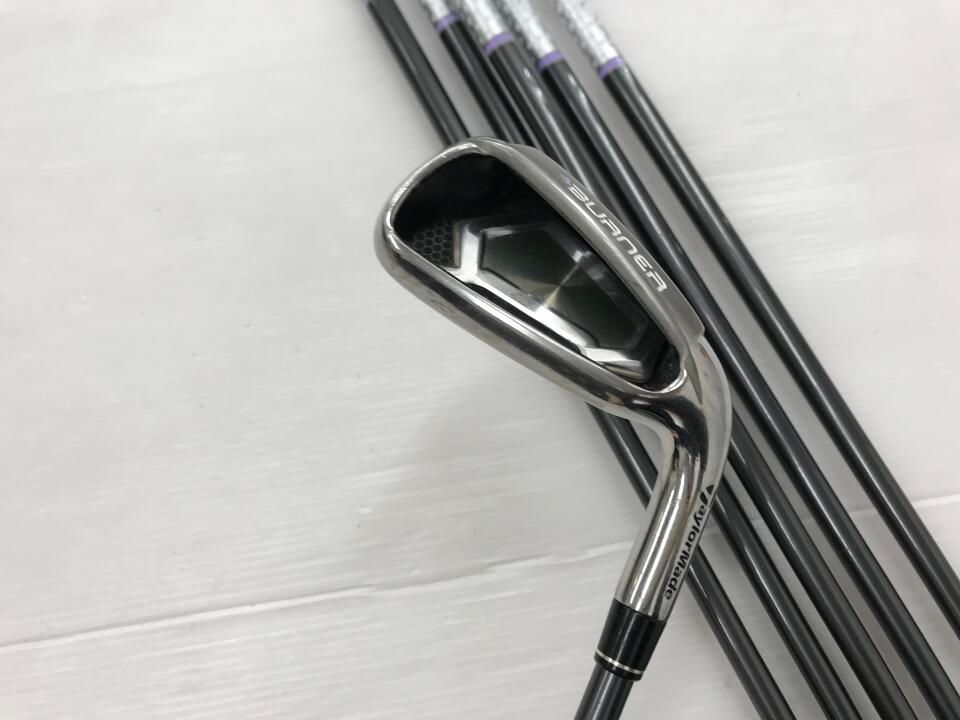 テーラーメイド バーナー スーパーラウンチ レディス スーパーファスト リアックス Lフレックス アイアンセット