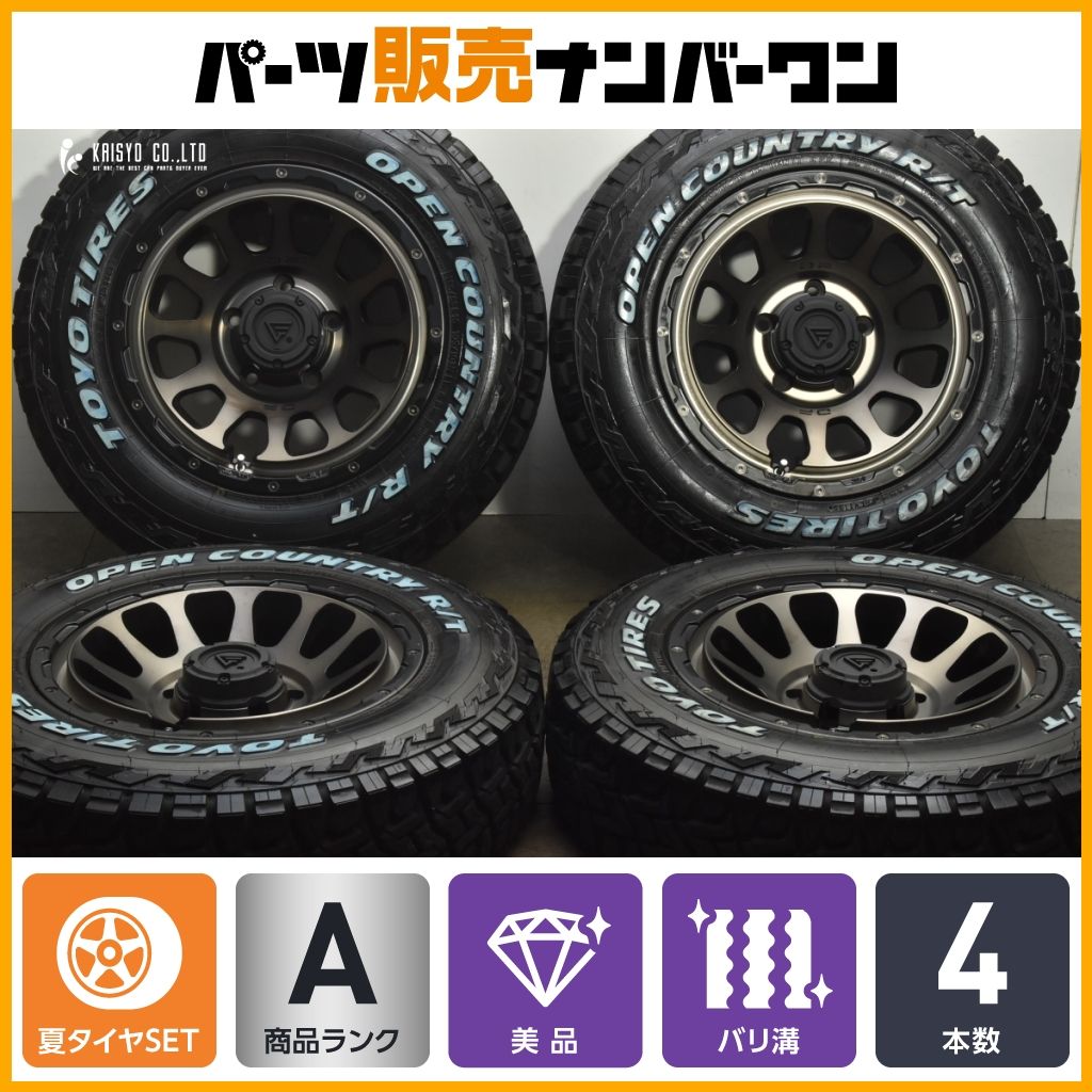 バリ溝 デルタフォース OVAL 16 in 6 J 5 PCD 139 7 トーヨー オープンカントリーR T 185 85 R ジムニー シエラ ノマド JB 74 JC