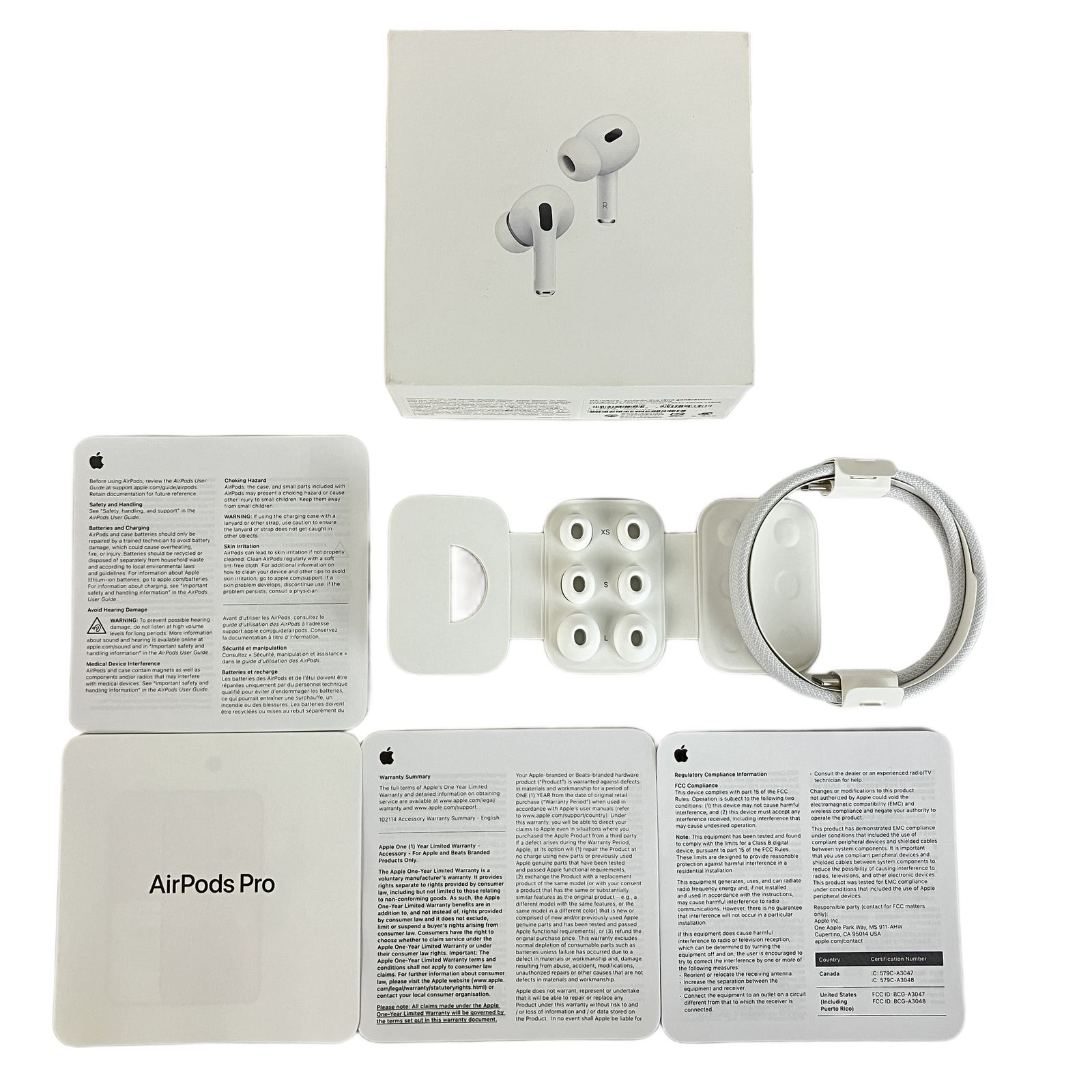 Apple AirPods Pro 2 MTJV3J/A A3047 A3048 A2968 ワイヤレスイヤホン