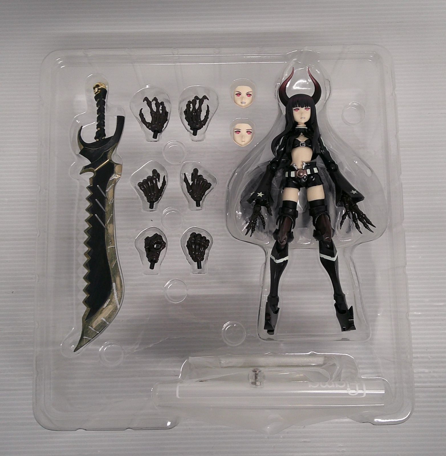 開封品】figma ブラックゴールドソー 「ブラック☆ロックシューター 