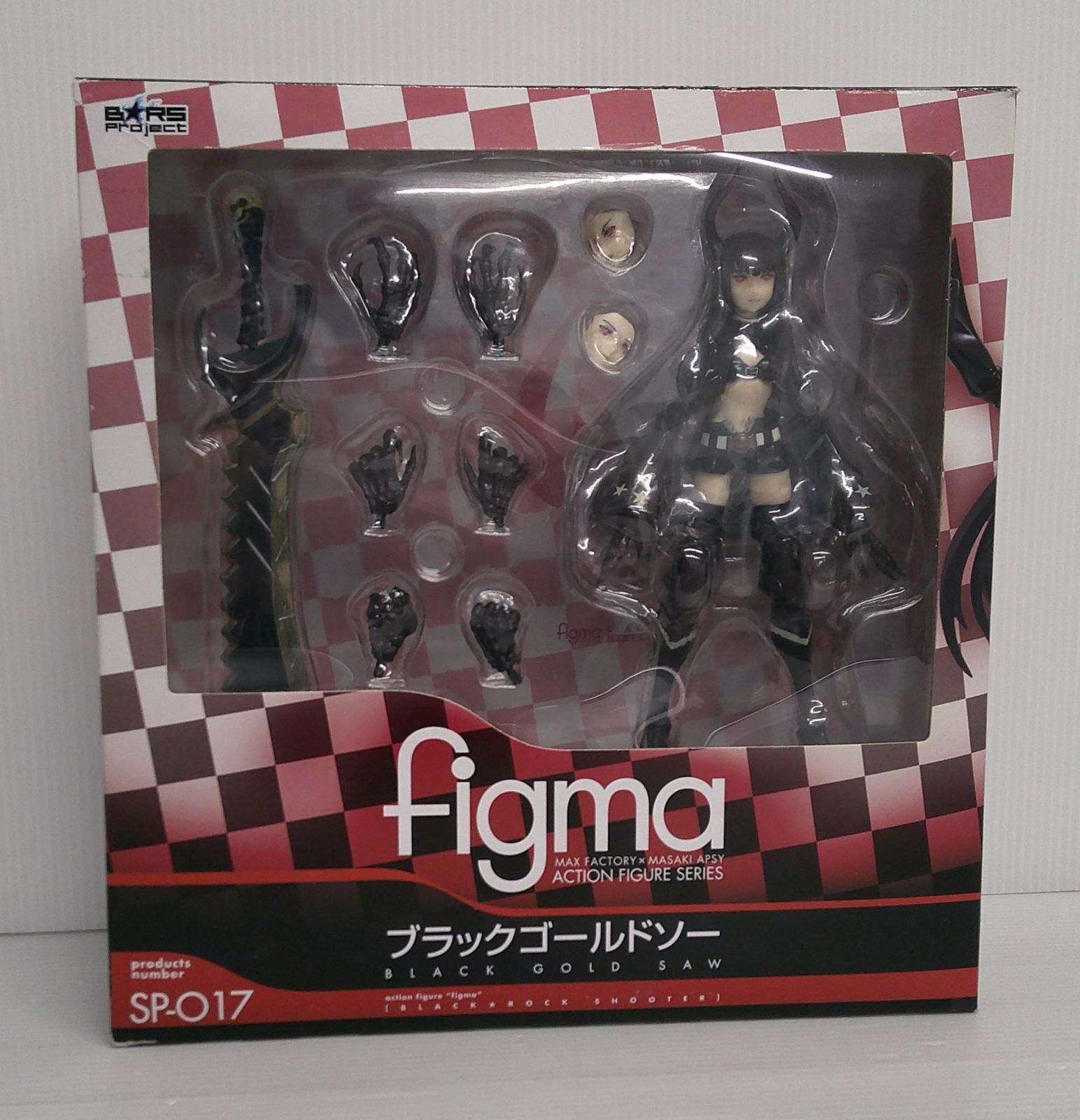 開封品】figma ブラックゴールドソー 「ブラック☆ロックシューター