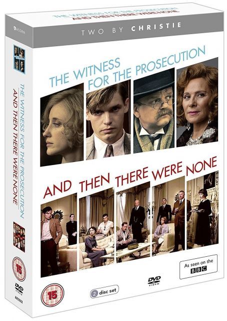 Two By Christie The Witness for Prosecution And Then There Were None UK PAL