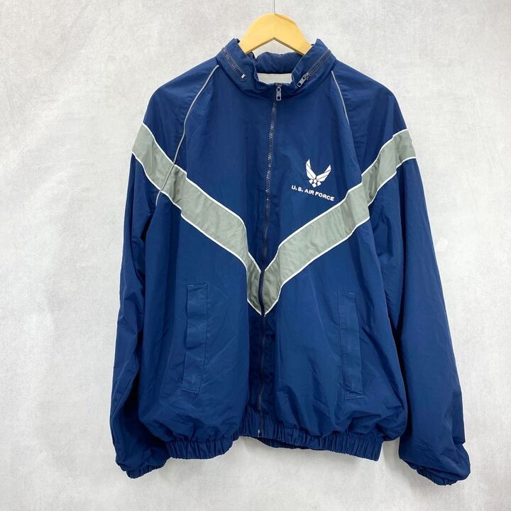 U.S.AIR FORCE トレーニング ジャケット アウター LARGE REGULAR