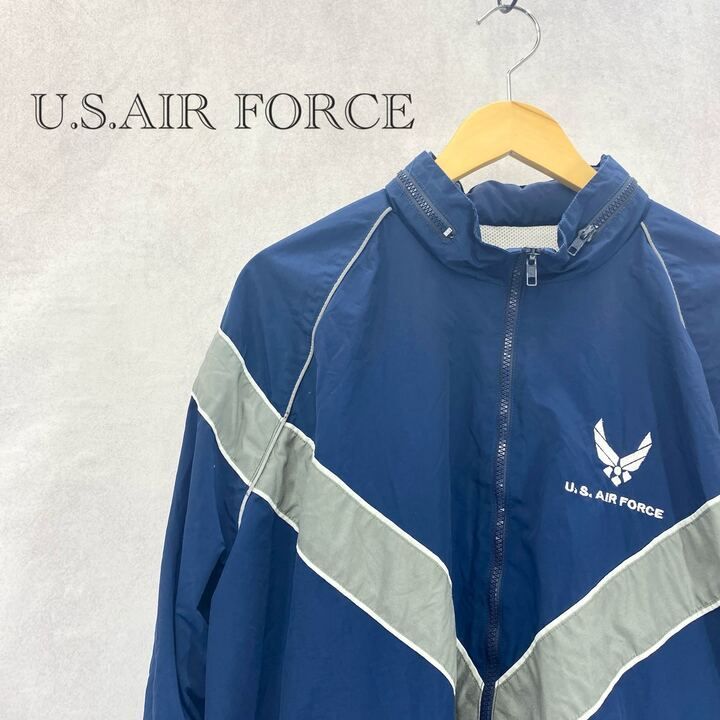 U.S.AIR FORCE トレーニング ジャケット アウター LARGE REGULAR