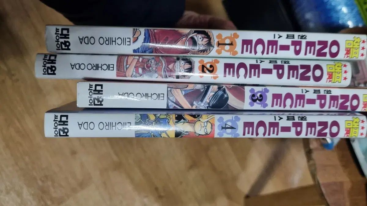 全巻初版】ONE PIECE 1〜4巻 激レア ワンピース 全部 初版 本 1~4巻