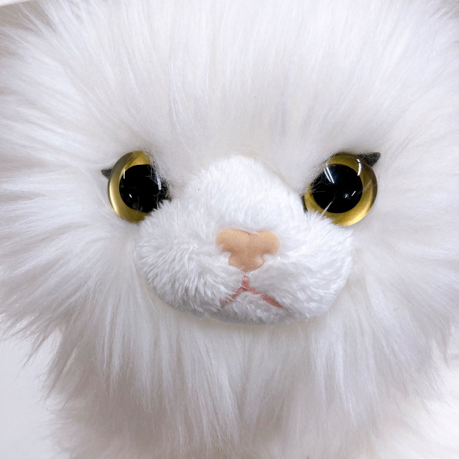 販売終了品 ひざねこ ペルシャ猫 ネコ ぬいぐるみ サンレモン Mサイズ